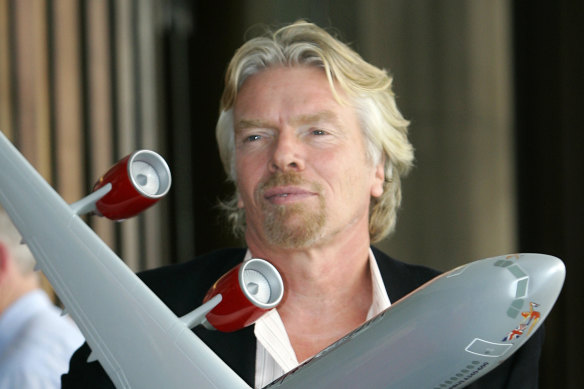 Sir Richard Branson has called for Australia to adopt a net-zero target by 2050.
