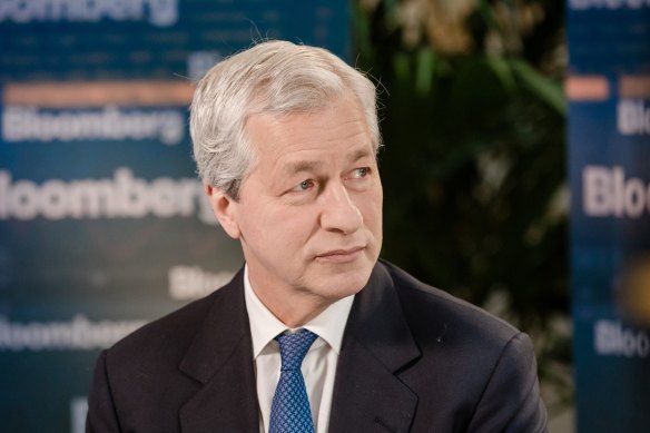 JPMorgan chief Jamie Dimon predicted a recession in the US “six to nine months from now”.
