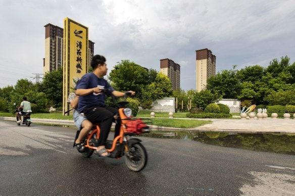 Residential buildings developed by Country Garden in Baoding, Hebei province.