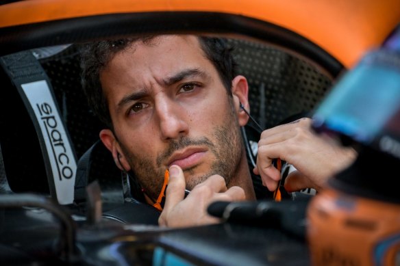 Daniel Ricciardo.