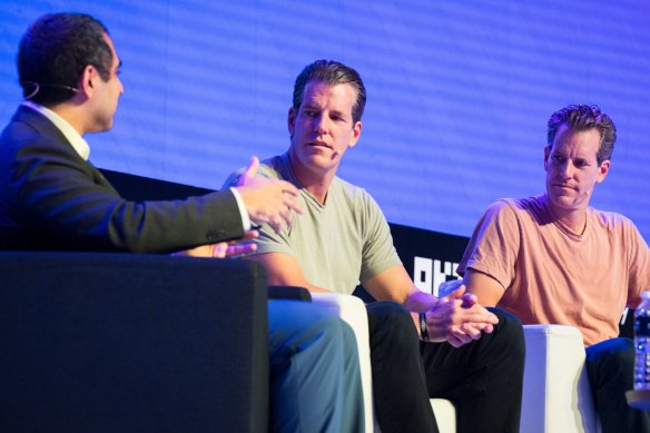 Cameron and Tyler Winklevoss, the Bitcoin-backing identical twins who run the online exchange Gemini, both donated to the Trump campaign.