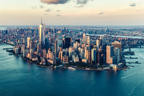 Scientists have warned that Manhattan is at risk due to rising sea levels. 