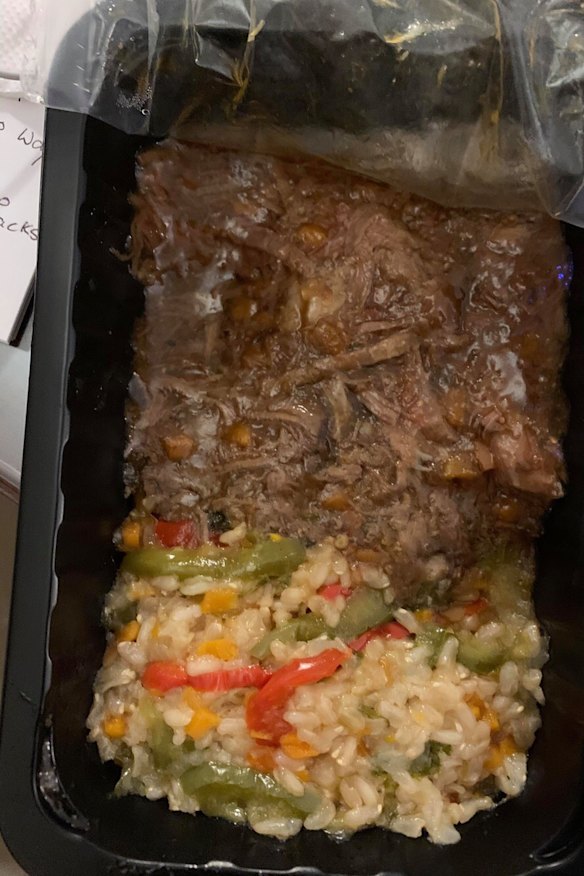 Some are being given microwave meals, but have nothing to heat them up with in their rooms. 