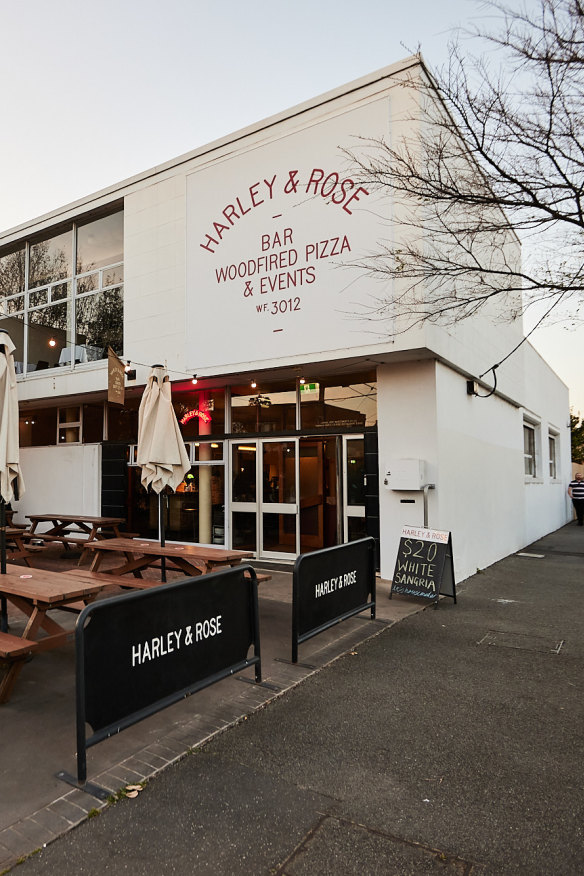 The exterior of Harley &amp; Rose.
