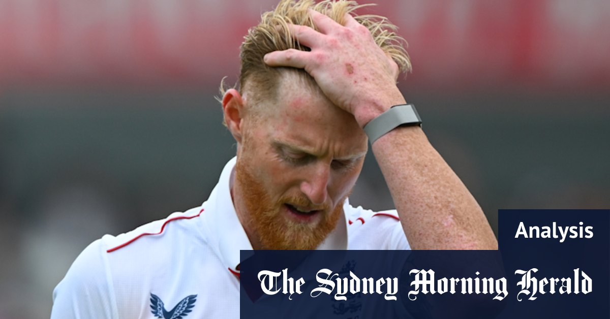 Ben Stokes thinks he’s superman, but his body is falling apart with the Ashes in sight