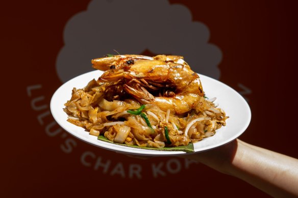 The CKT at Lulu'sÂ Char Koay Teow in Melbourne's CBD.
