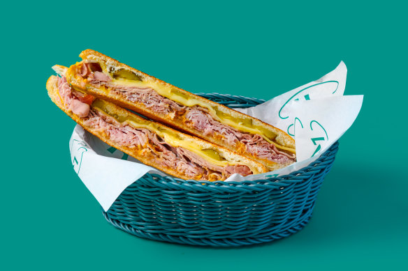 Little Havana’s signature Cuban sandwich.