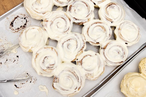 Sebby’s famous cinnamon scrolls.