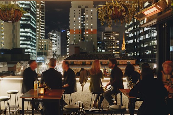 Take in the views from Bomba Bar, high above Melbourne’s CDB.