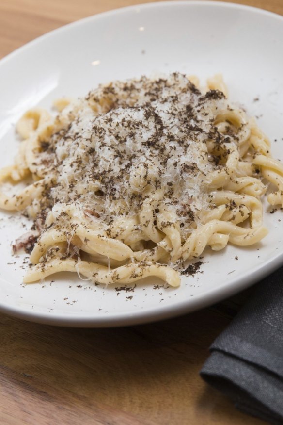 Truffle carbonara.