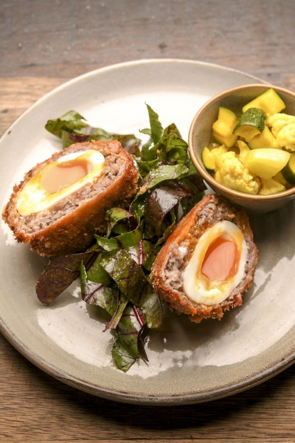 Scotch egg.