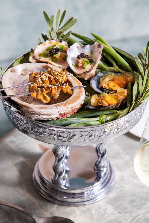 Seafood galore.