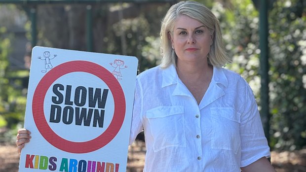 Michelle McLaughlin started a not-for-profit targeting child road trauma in busy areas, including holiday towns, following the death of her son, Tom.