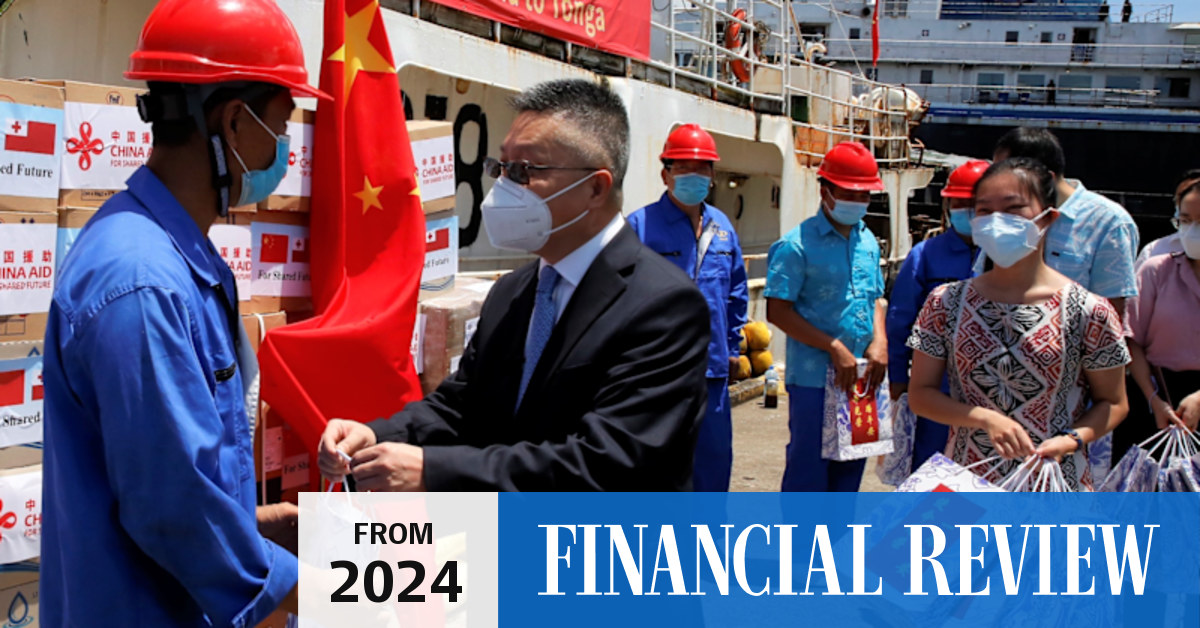 China overtakes US in foreign aid to Pacific says Lowy Institute