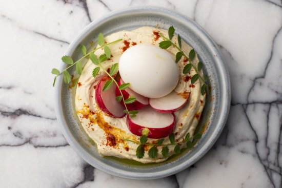 Hummus at Ezra.