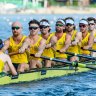 Australia’s mens eight ahead of the World Championships in 2023