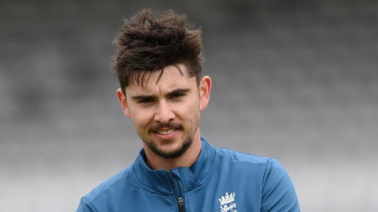 Josh Tongue during England training Lord’s. He has been named to make his Test debut against Ireland on Thursday.