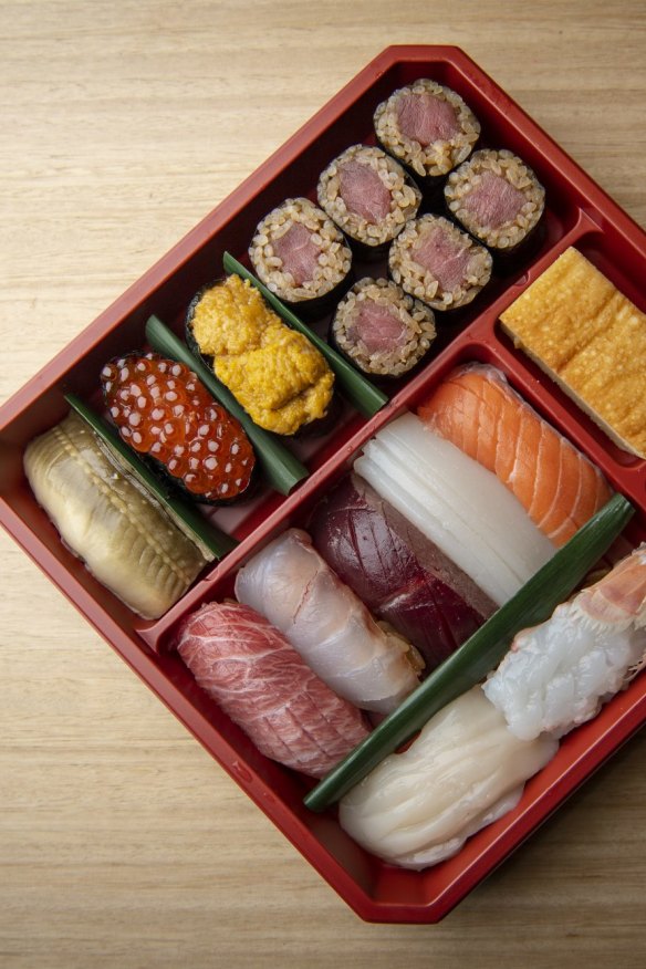 Sushi box.