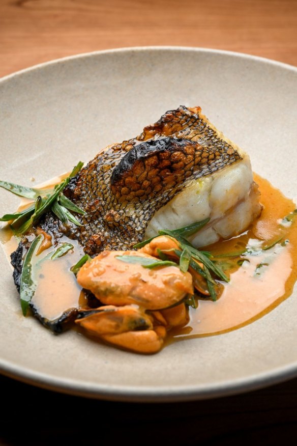 Roast turbot.