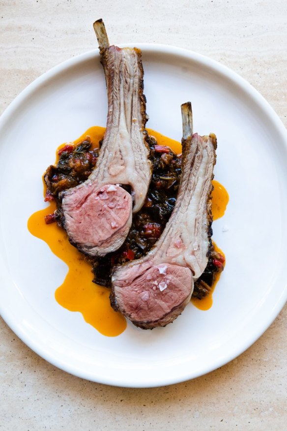 Magra lamb cutlets.