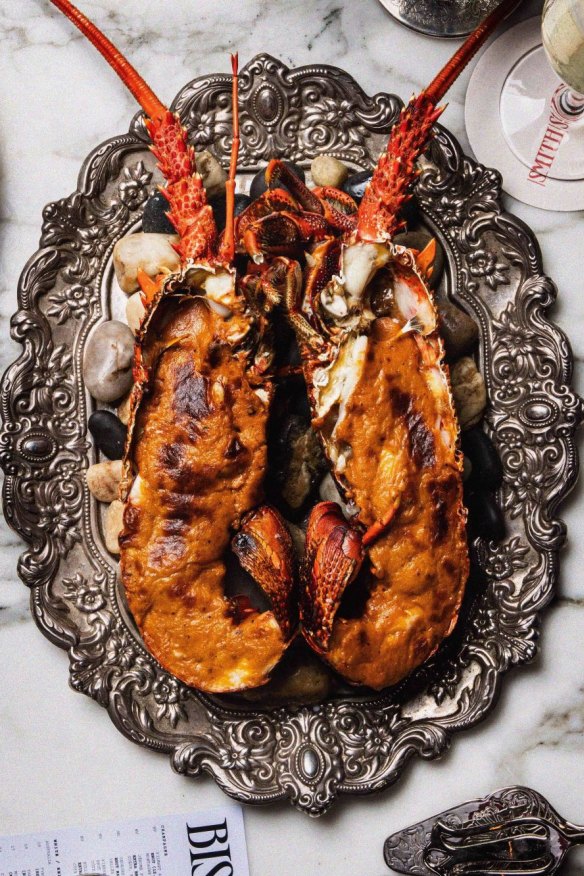 Lobster thermidor.