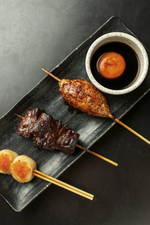 Skewers platter.