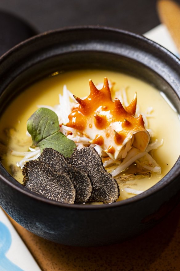 Crab chawan.
