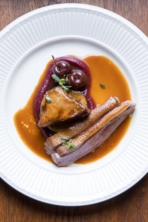 Duck a l’orange. 