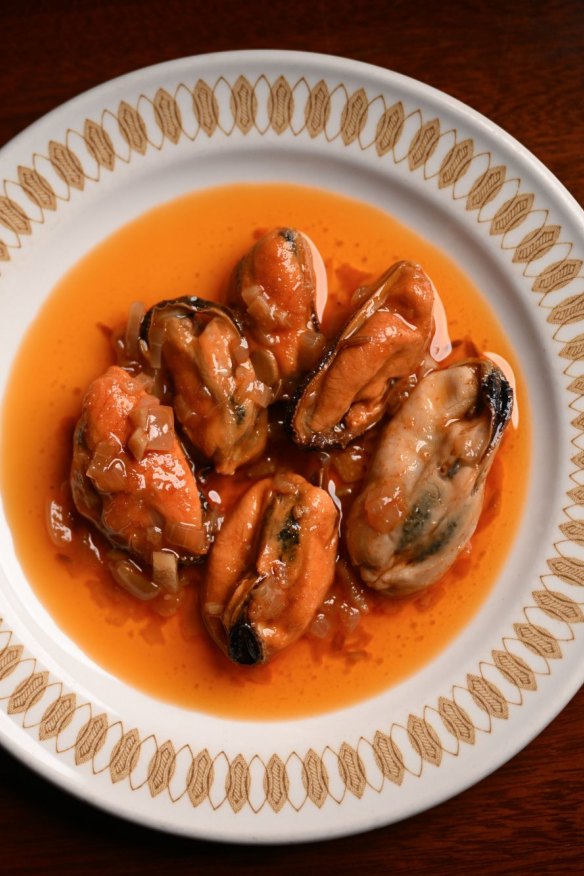 Mussels.