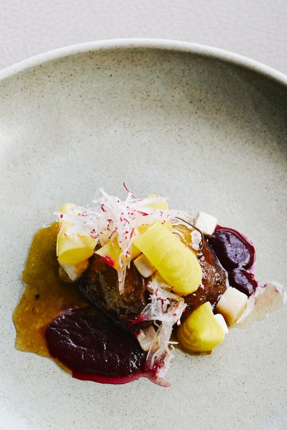 Mushroom dish.