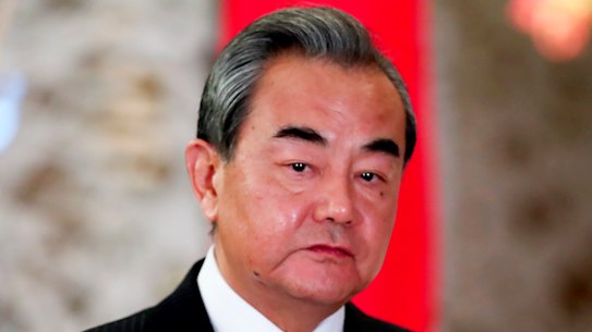 China's Foreign Minister Wang Yi.
