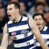 Cats’ seventh heaven before 87,775 at the MCG; Danger does hammy; Dockers dump Dogs