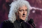 Queen’s Brian May pictured at the 2019 Rock & Roll Hall Of Fame. 