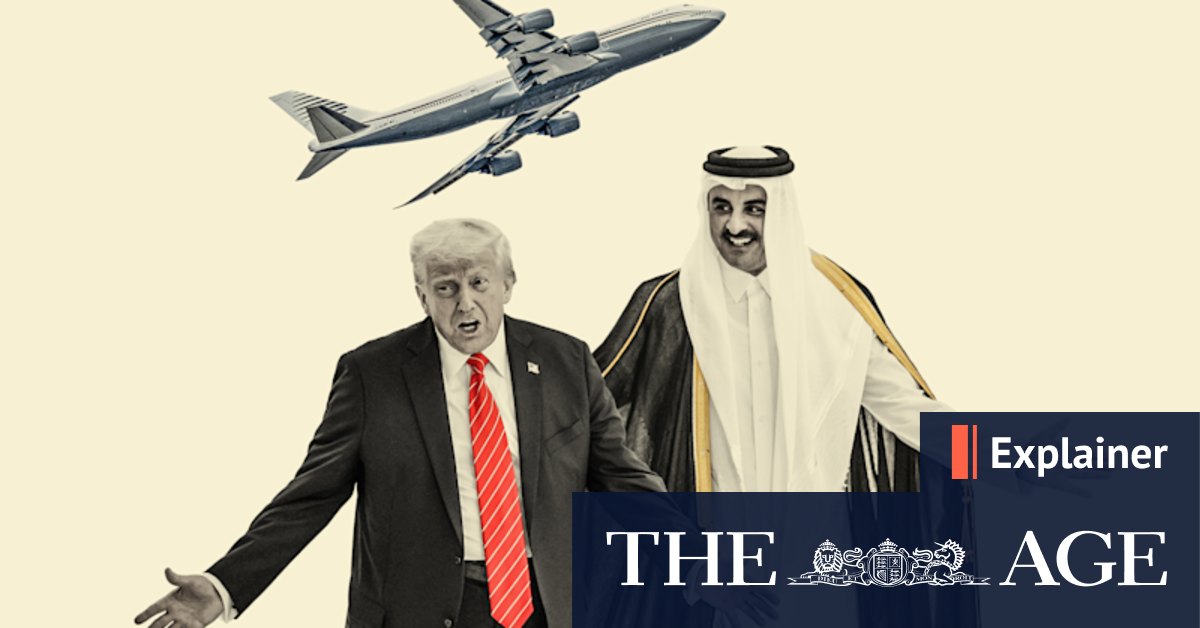 ‘A very nice gesture’: Behind Trump’s flying visit to Qatar