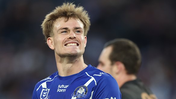 Lachlan Galvin slipped through Parramatta’s fingers twice.