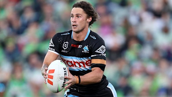 Nicho Hynes was at his best against Canberra.