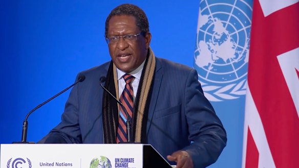 Kenyan Environment Minister Keriako Tobiko.