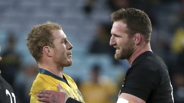 New Zealand captain Kieran Read (right) has been among the critics of the proposed league.