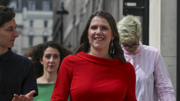 Jo Swinson, leader of the Liberal Democrats.