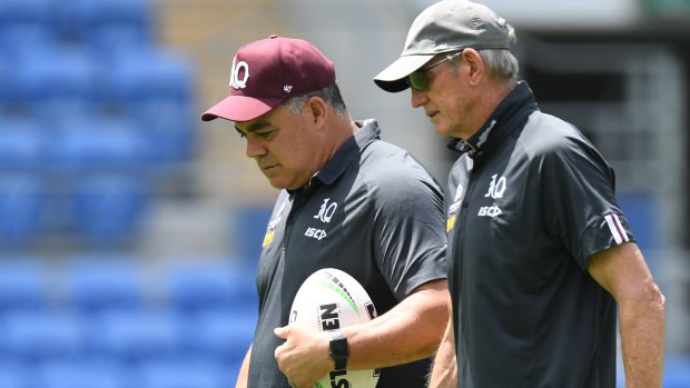 Mal Meninga and Wayne Bennett.