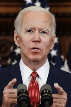 Democratic presidential candidate, former vice-president Joe Biden.