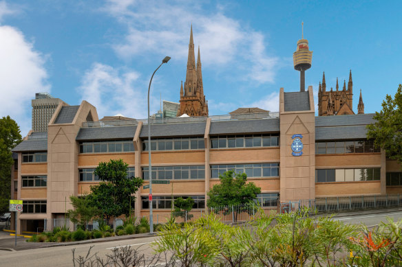 Anthony Albanese’s old school, St Mary’s Cathedral College in Sydney.