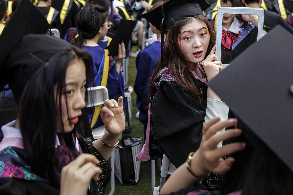 China is churning out more college graduates than ever but their job prospects have changed dramatically.