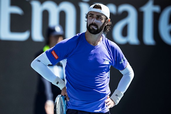 Jordan Thompson was left heartbroken after his Australian Open exit.