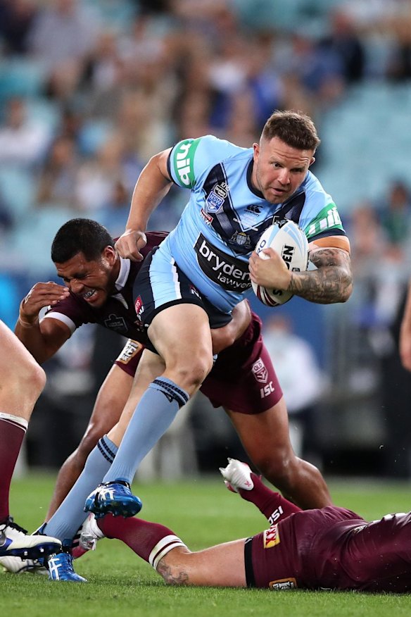 Nathan Brown was something of a cult hero at Parramatta, earning a Blues call-up in 2020.