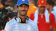 Daniel Ricciardo at the Singapore Grand Prix in 2024.