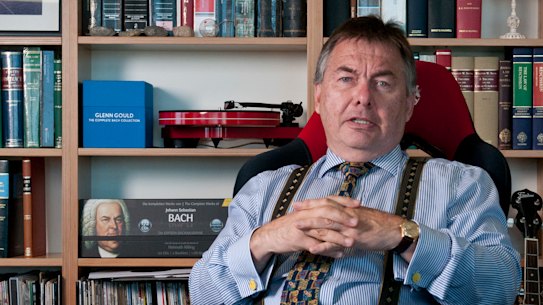 Former Queensland Supreme Court judge Walter Sofronoff chaired the inquiry into Bruce Lehrmann’s abandoned trial.