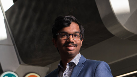 Sharath Mahendran, the 21-year-old behind the hit Sydney YouTube channel Building Beautifully.