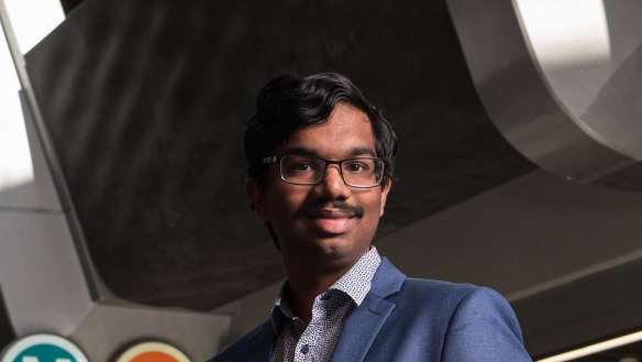 Sharath Mahendran, the 21-year-old behind the hit Sydney YouTube channel Building Beautifully.