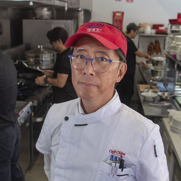 Cairns restaurateur Harry Sou has had to downsize his business to survive.